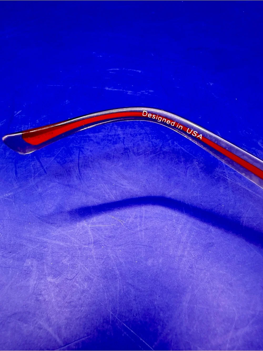 CoverGirl CG828 Eyeglasses Frames Black Clear Fade Red Lace 52-17-135